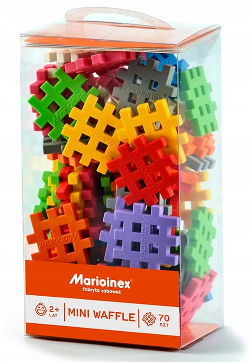 Marioinex Mini vohvelipalikat, 70 kpl, luova