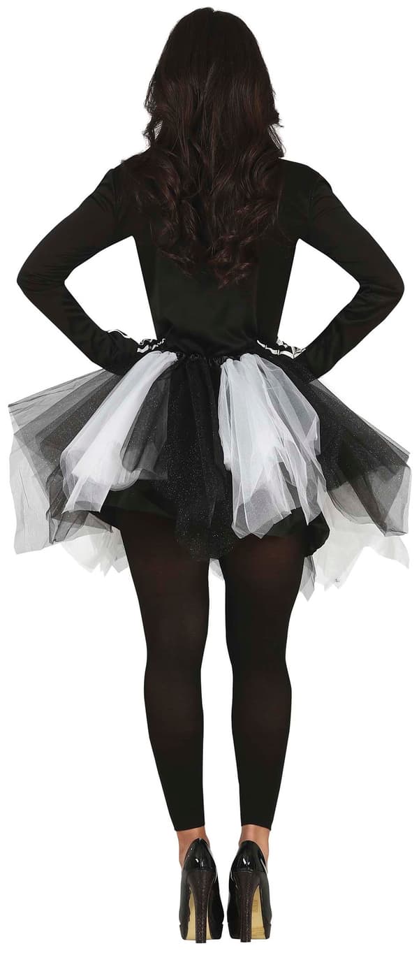 Skelett Halloween-kostym storlek M