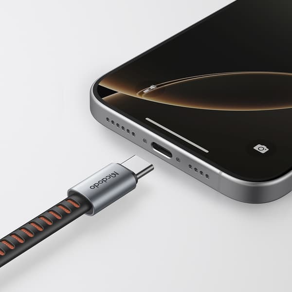 MCDODO LIGHTNINGADAPTER USB-C-KABEL FÖR IPHONE 3-I-1 OTG