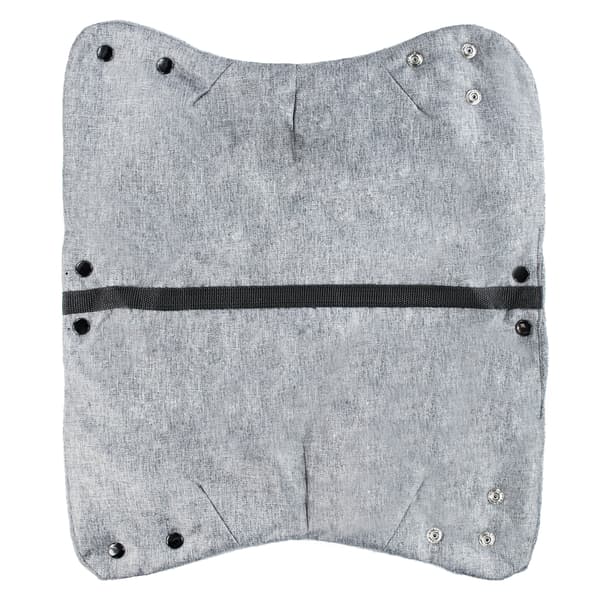 Tjock, varm fleece-muffhandske för pulkavagn, vinter, universal
