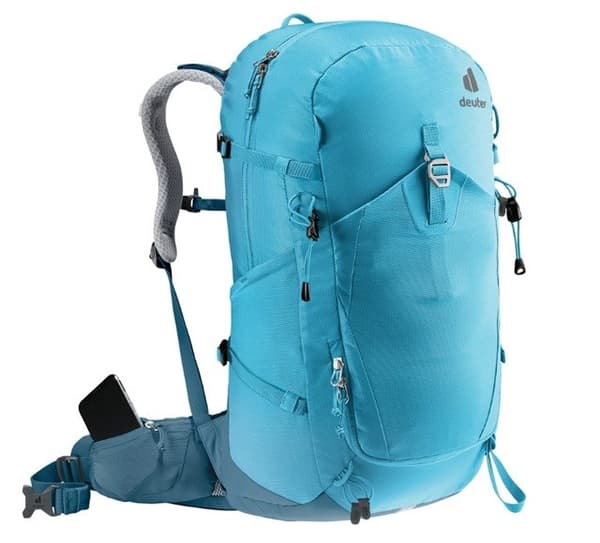 Deuter Trail Pro 31 SL Vandrerygsæk til Dame, Blå