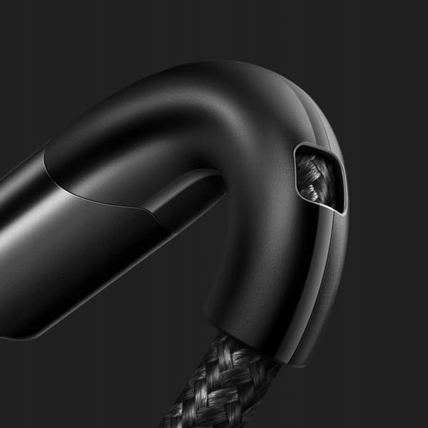 MCDODO USB LIGHTNING-KABEL HURTIGOPLADNING 36W TIL IPHONE 13 14 2M LED SORT