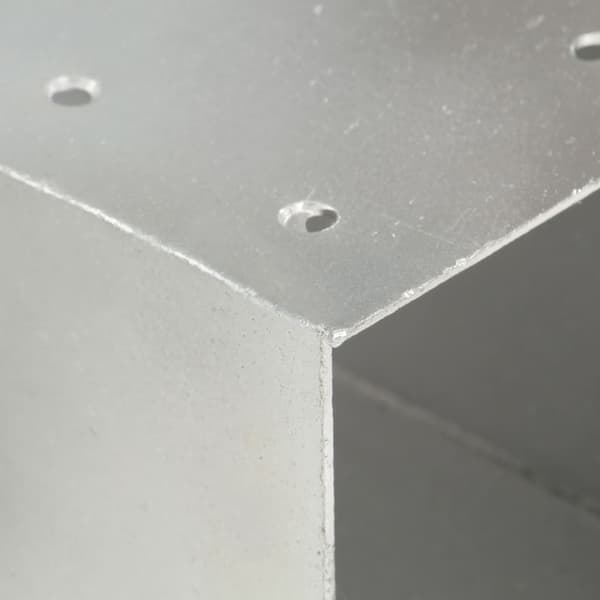 vidaXL Y-formad koppling galvaniserad metall 101x101 mm