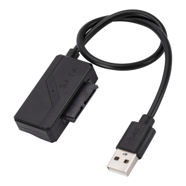Kabel Adapter USB 2.0 Slimline Slim SATA 7+6 13PIN Adapter