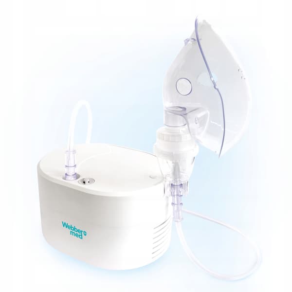 Webber pneumatisk kompressornebulisatorinhalator för barn och vuxna
