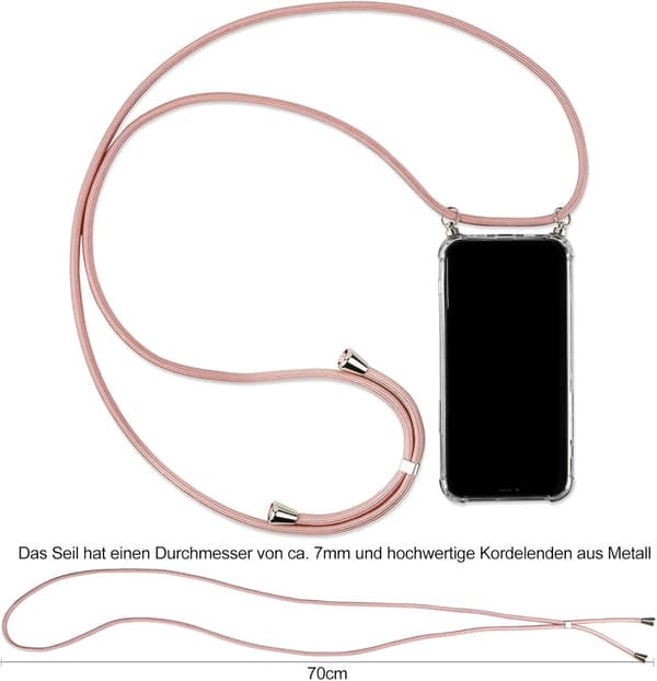 GOOGLE PIXEL 6A SILIKONSKAL KLART + ROSA SNÖBAND