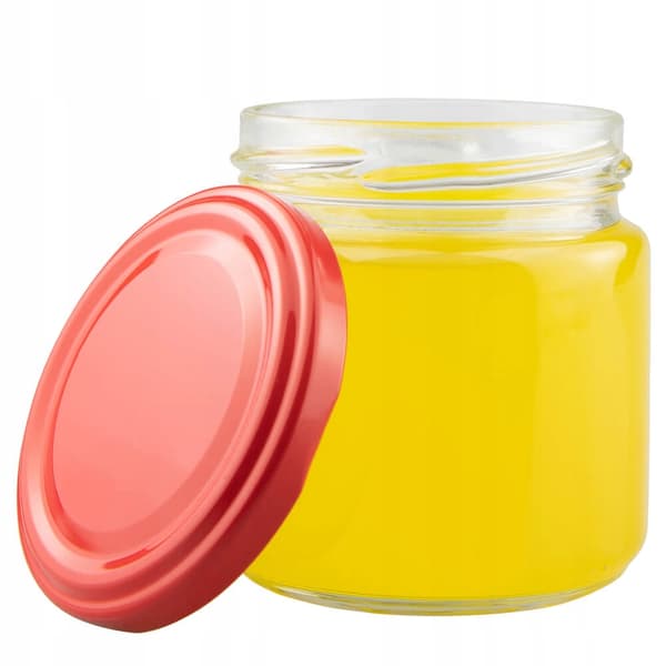 48x Glas 200ML + LÅG FI66 SYLTEKONSERVERING TIL PATÉSYLTEKONSERVERING