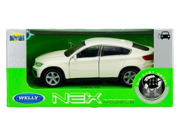 WELLY BMW X6 E71 / E72 VIT 1:34 43617