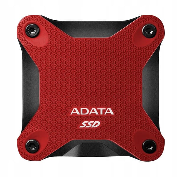 ADATA SD620 2TB ulkoinen SSD-levy, punainen, USB 3.2 Gen2