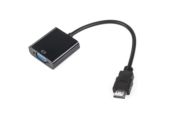 Adapterstik HDMI - VGA-stik + audio