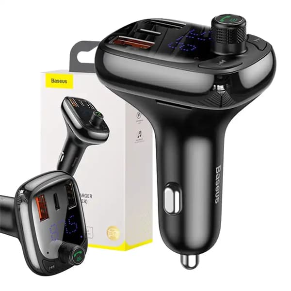 Baseus bluetooth MP3 bilsender S-13 (sort)