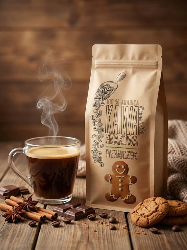 Malen pepparkakskaffe jul kryddad 1 kg Green Touch