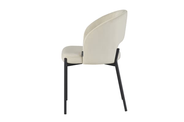 Polstret stol Siena beige velour