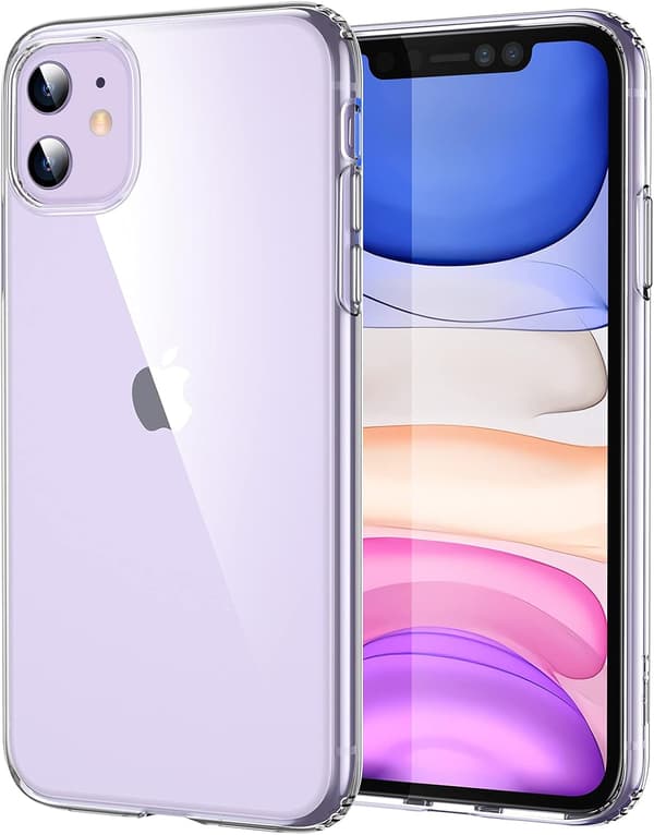 TRANSPARENT ETUI TIL IPHONE 11 6.1'