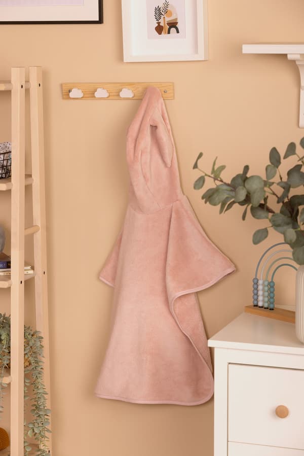 KORAL ROSA BADEPONCHO