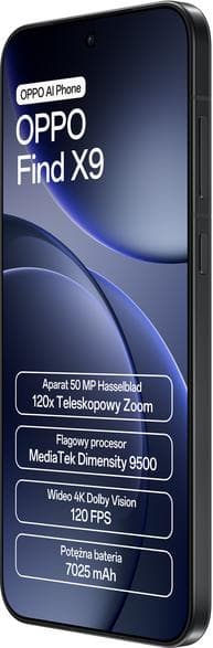Smartphone OPPO Find X9 5G 12 GB/ 512 GB Sort