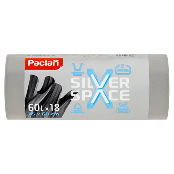 Paclan Silver Space Multitop Lux Silver 60L 18 stk. 135500