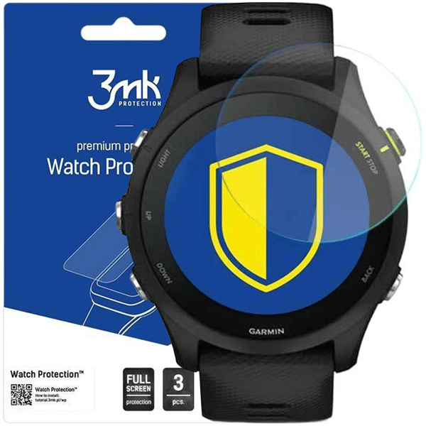 Garmin Forerunner 255 - 3mk Urbeskyttelse Fleksibelt Glas