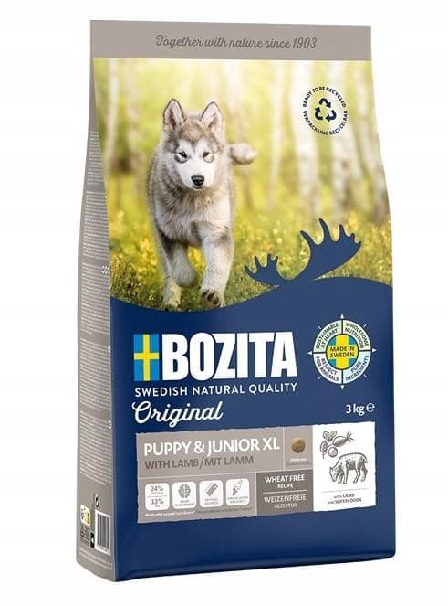 Bozita Original Puppy XL 12 kg tørfoder til hunde
