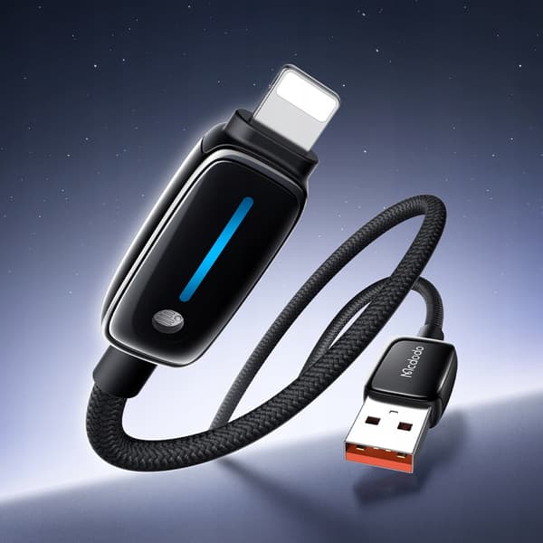 MCDODO LADDARE USB-A KABEL SNABBLADDNING FÖR IPHONE LIGHTNING 1M 12W