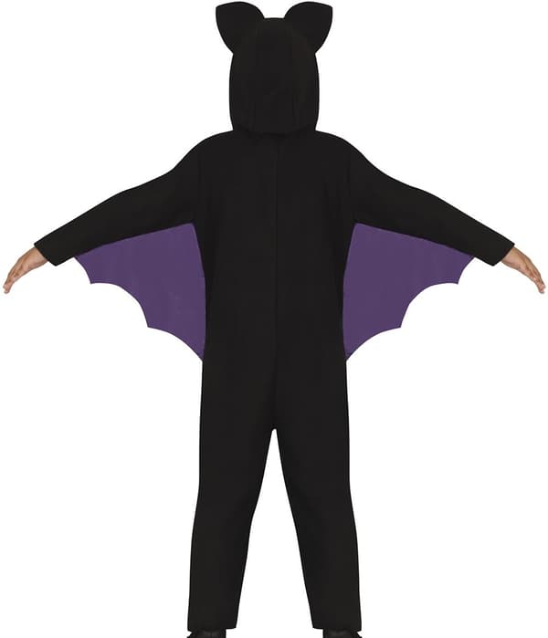 Halloween flagermus kostumebal 7-9 år