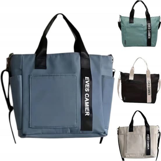 dame crossbody taske til hverdagsbrug skole og arbejde blå