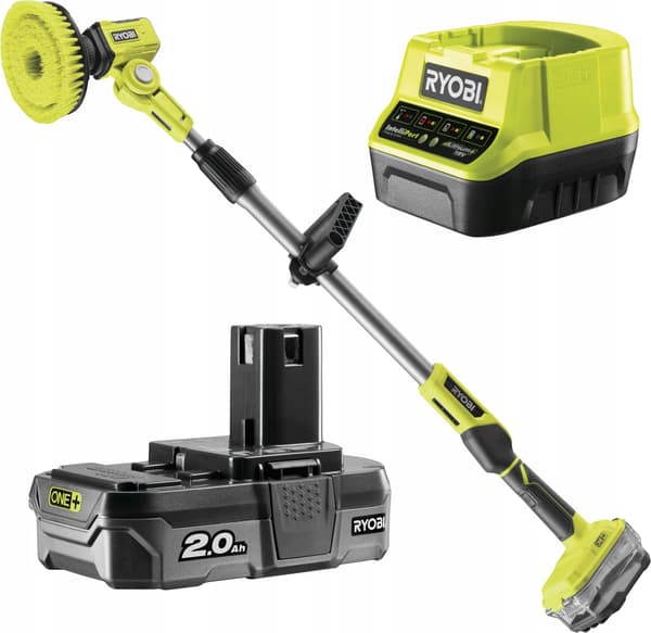 188519 RYOBI Teleskopisk roterande borste 18V