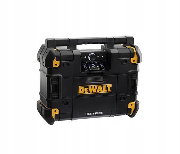 DEWALT TRÅDLÖS/NÄTRADIO TSTAK FM-SYSTEM DAB+ BLUETOOTH-LADDARE