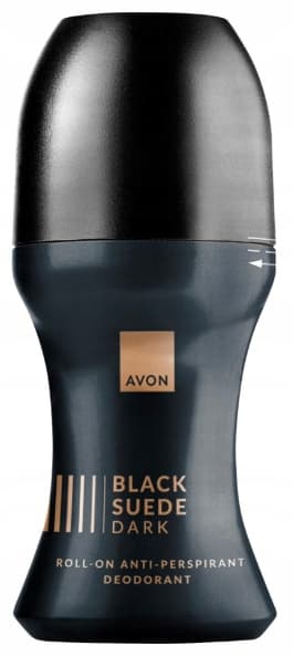 Avon - Black Suede Dark Roll-on Deodorant för Honom 50 ml