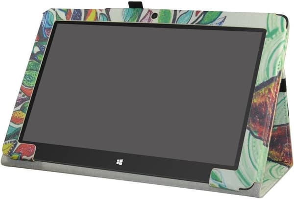 TABLET-ETUIS TIL TREKSTOR SURFTAB TWIN 11,6" FARVERIG TRÆ-SOLID