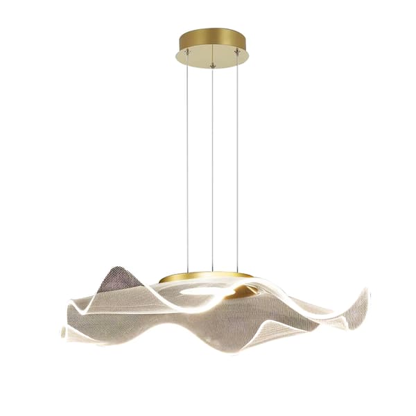HÆNGELAMPE LARGO LED GULD MILAGRO ML1042