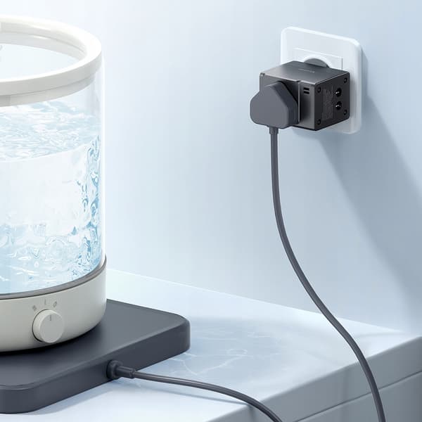 MCDODO USB-OPLADERADAPTER ENGELSK STIK USA UK EU US