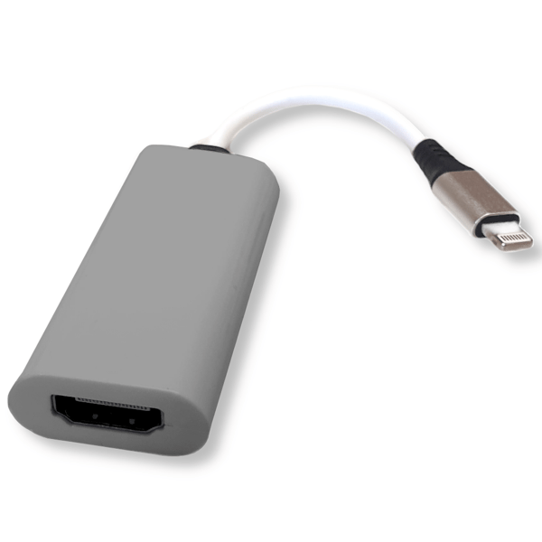 Lightning-HDMI-adapteri iPhone-kuvan kloonauskaapeli