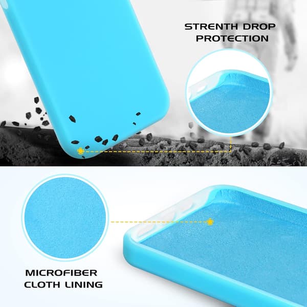 APPLE IPHONE 12 PRO MAX SININEN SILIKONIKUORI