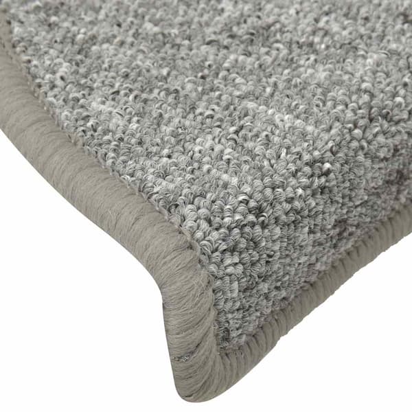 vidaXL trappemåtter 30 stk. lysegrå 56x17x3 cm