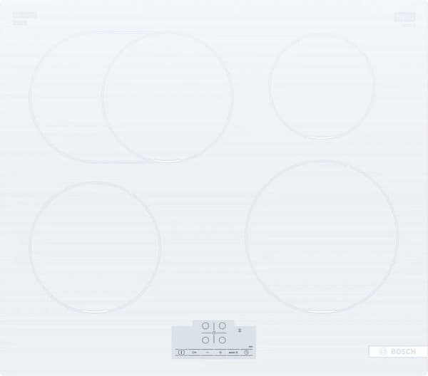 Bosch PIF612BB1E induktionskogeplade, hvid, 17 effektniveauer