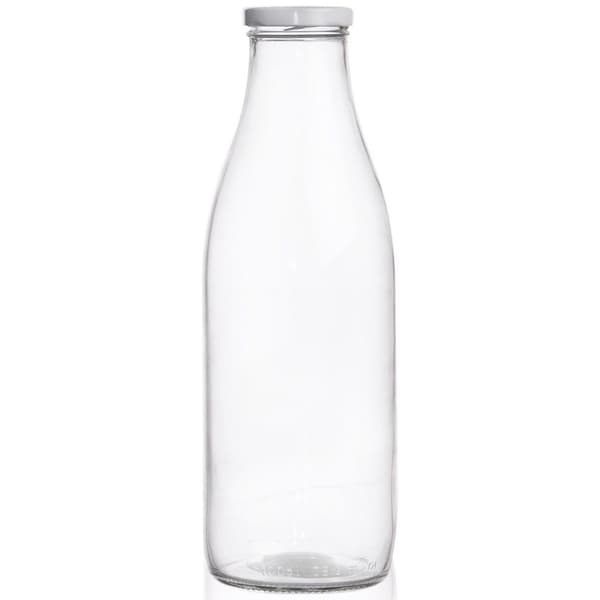 Lasinen maitotuoppi 1 l