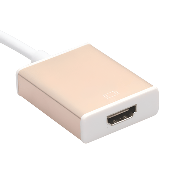 USB 3.1 Type C - HDMI -adapteri, kultainen