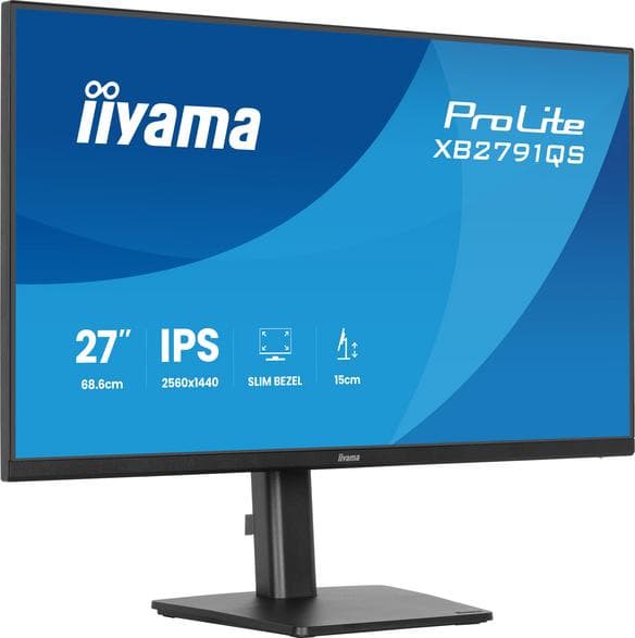 Iiyama ProLite XB2791QS-B1 27" WQHD IPS 1ms FreeSync sort