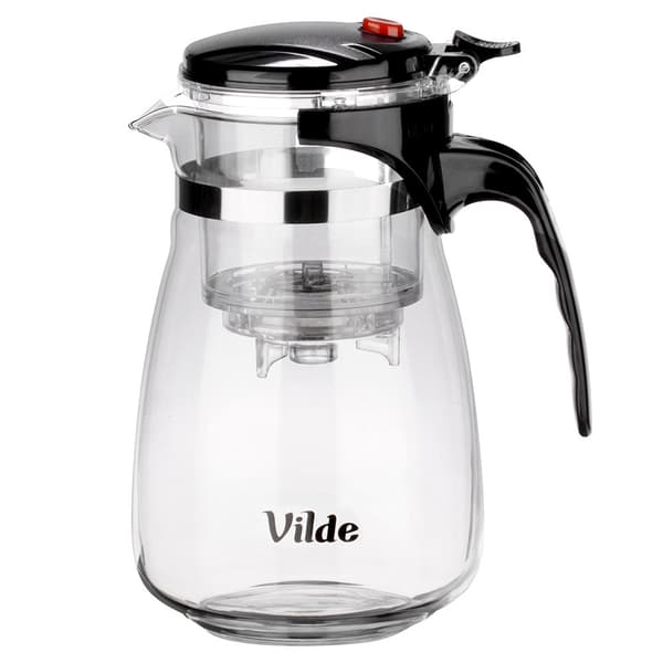 Glas kande med drypfri teinfuser 960 ml
