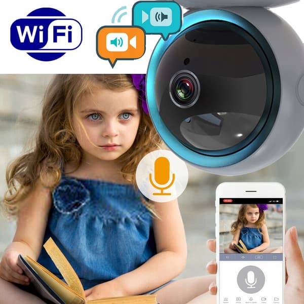 RTX 4MPX P2P WiFi -kameran seuranta Tuya Easing