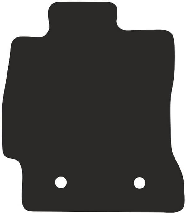 polyamid førermåtte med gummibagside til Subaru BRZ coupe 2011-