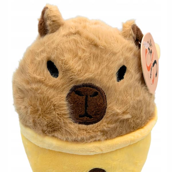 kapibara shake pudding squish bamse 20 cm