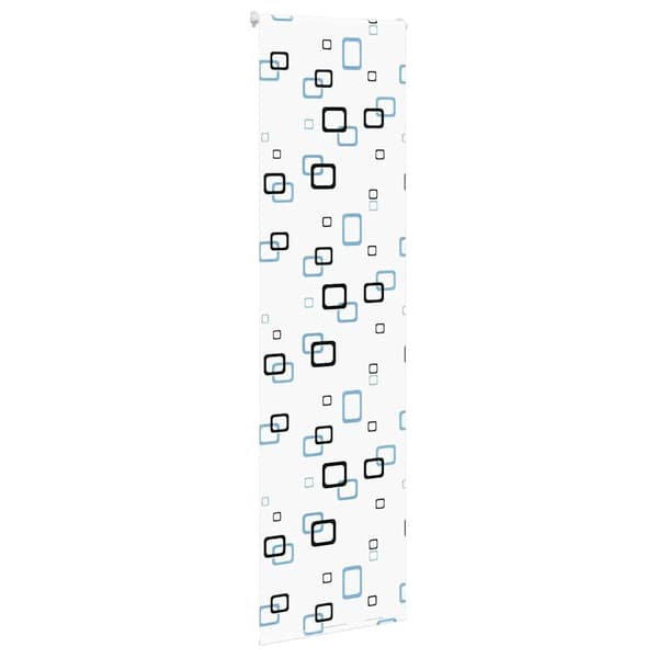 vidaXL Duschrullgardin 80x240 cm Tygbredd 76 cm