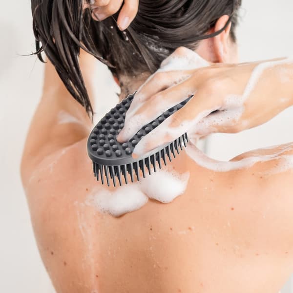 Silikone køkken-/massagebørste