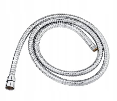Bruserslange til vandhane 150cm 1/2'' GW 15x1GZ forkromet rustfrit stål