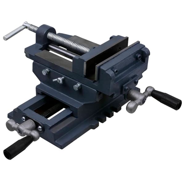 vidaXL manuel sidekrydsskruestik, 127 mm
