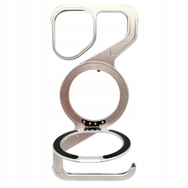 Pansret MagSafe Metal Etui til iPhone 16 med Titanium Holder