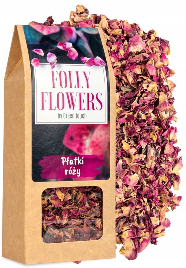 Tørrede roseblade spiselige blomster rose blade 20g
