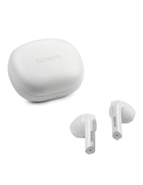 DENON AH-C500W Trådløse Hovedtelefoner Hvide